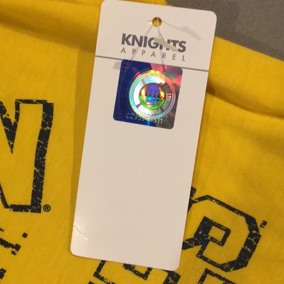 University of Michigan T-Shirt Yellow Blue Size Large - Picture 6 of 8